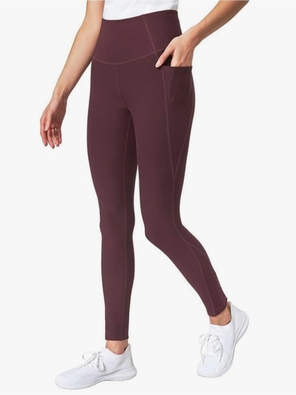Mondetta High-Waist Women's Performance Leggings with Side Pocket NWOT